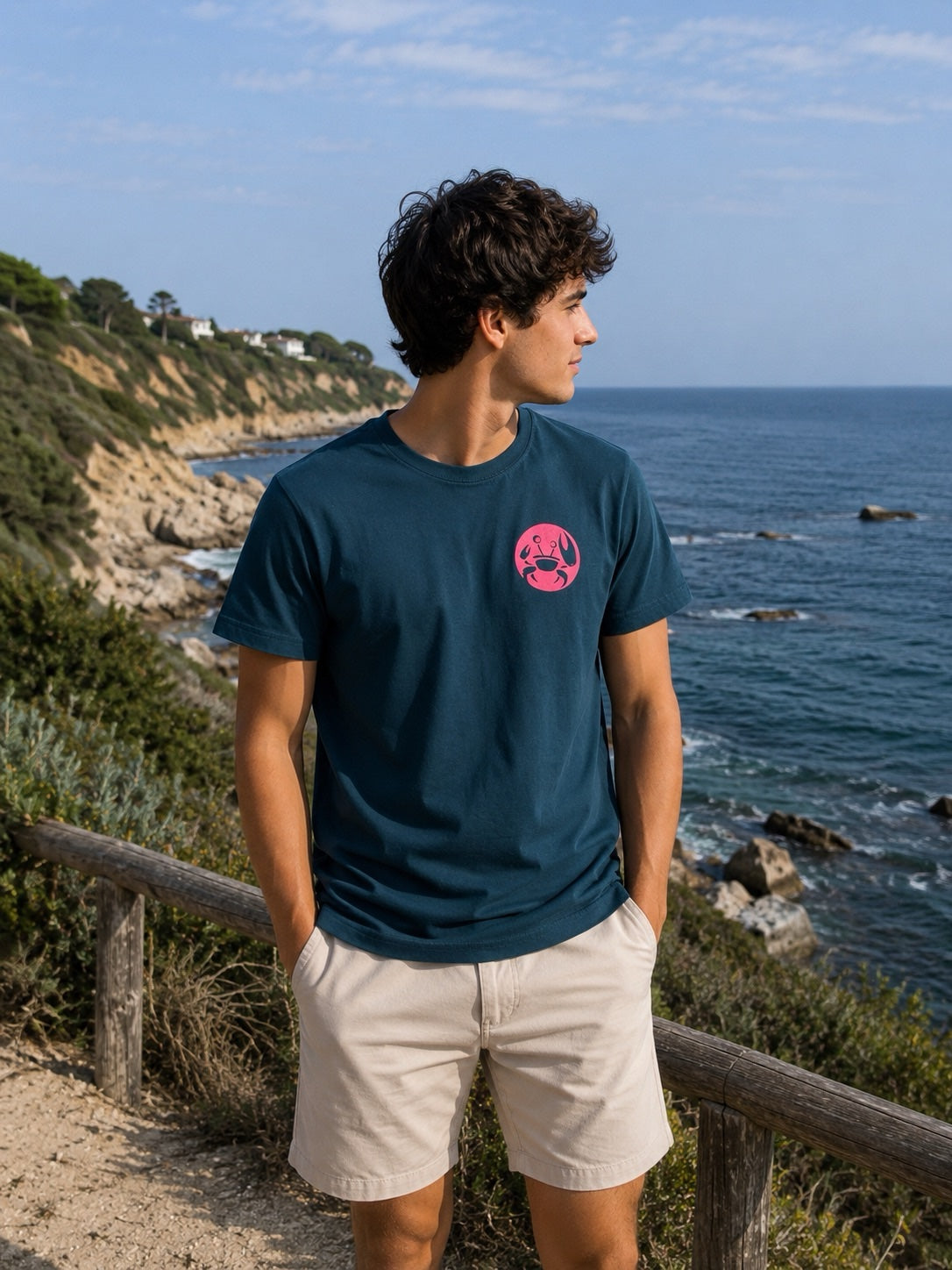 Camiseta Logo Flúor